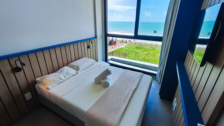 Flat Beira-Mar 2QT Carneiros Nomar Ecoliving(A01B)
