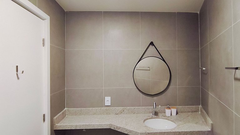 Flat Beira-Mar 2QT Carneiros Nomar Ecoliving(A01B)