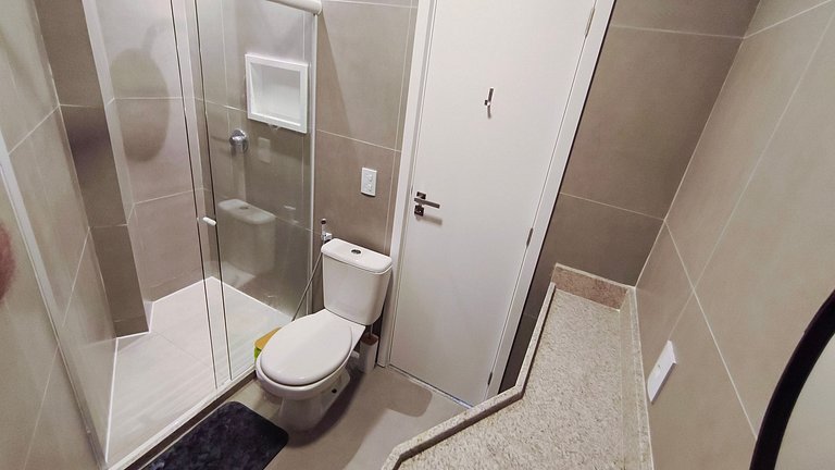 Flat Beira-Mar 2QT Carneiros Nomar Ecoliving(A01B)