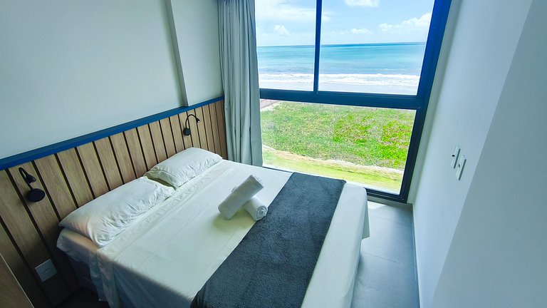 Flat Beira-Mar 2QT Carneiros Nomar Ecoliving(A01B)