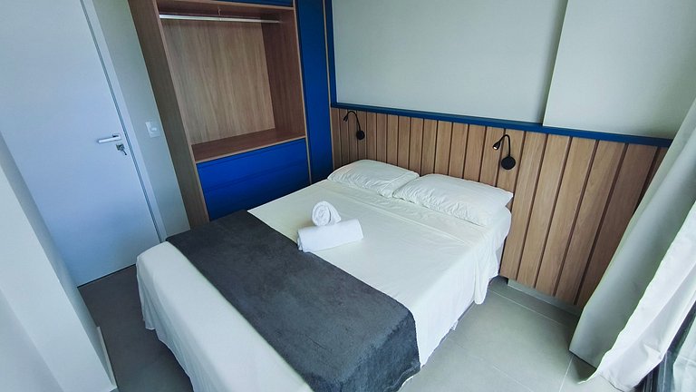 Flat Beira-Mar 2QT Carneiros Nomar Ecoliving(A01B)