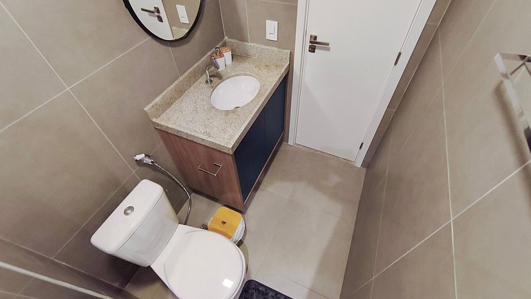 Flat Beira-Mar 2QT Carneiros Nomar Ecoliving(A01B)