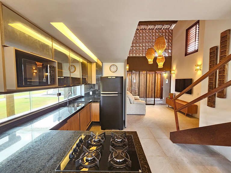 Praia dos Carneiros | Bangalô Frente Mar |4 suítes