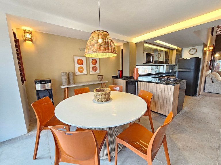 Praia dos Carneiros | Bangalô Frente Mar |4 suítes