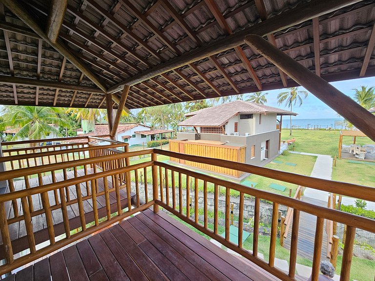 Praia dos Carneiros | Bangalô Frente Mar |4 suítes