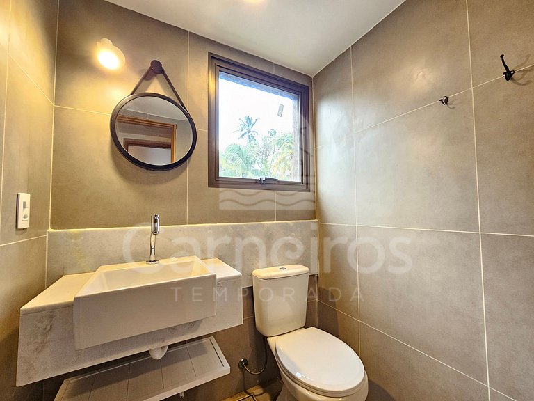 Bangalô c/ Piscina Privativa - 04 Suítes - Carneiros Atlânti
