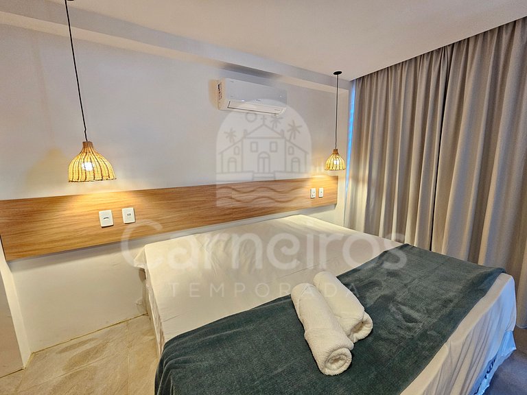 Bangalô c/ Piscina Privativa - 04 Suítes - Carneiros Atlânti