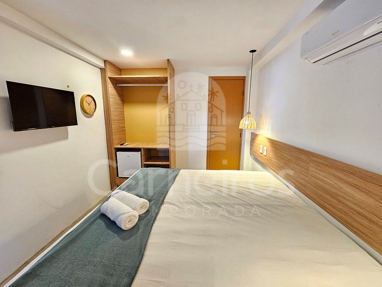 Bangalô c/ Piscina Privativa no Atlântico Praia dos Carneiro