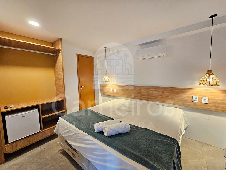 Bangalô c/ Piscina Privativa no Atlântico Praia dos Carneiro