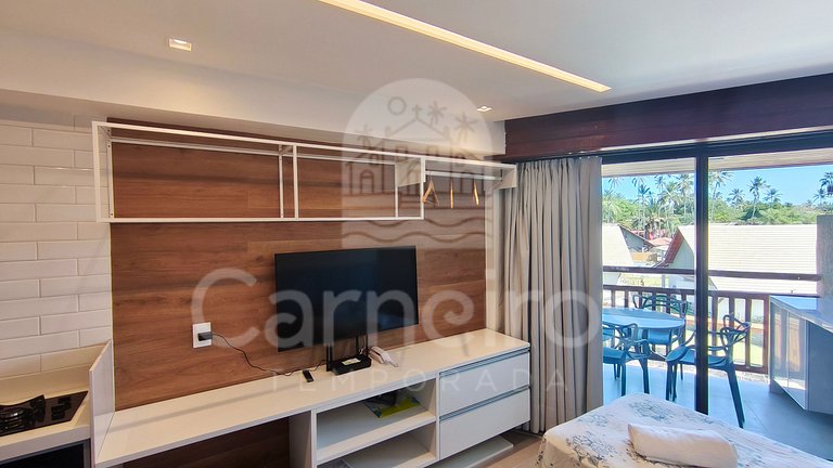 Studio no Carneiros Atlântico - Pé na areia (D232)