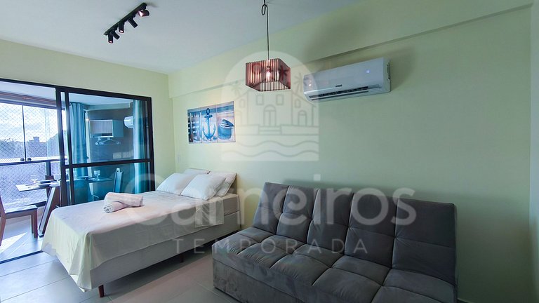 Flat no Açores - Pé na Areia de Tamandaré (A22)