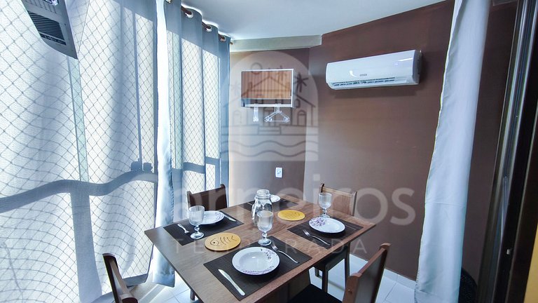 Flat no Açores - Pé na Areia de Tamandaré (A22)