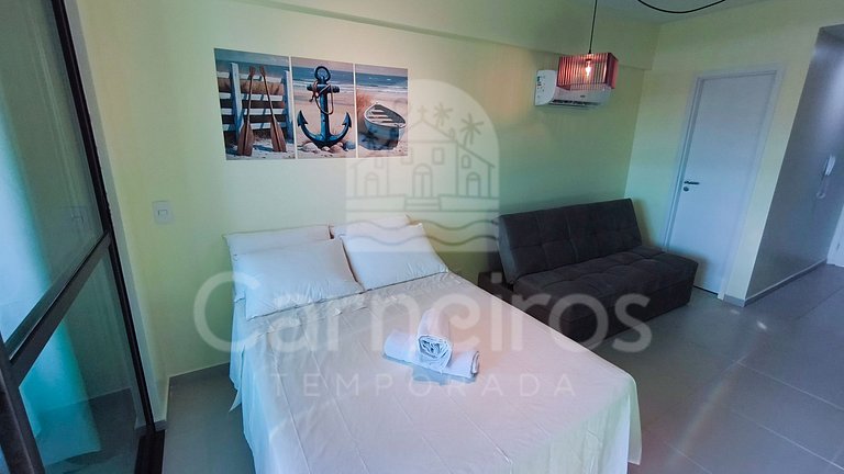 Flat no Açores - Pé na Areia de Tamandaré (A22)