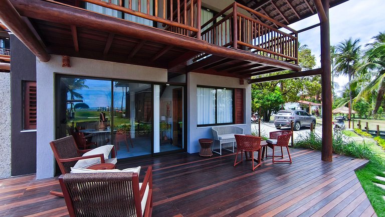 Praia dos Carneiros | Bangalô Frente Mar |4 suítes