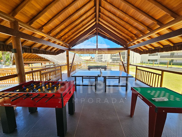 Studio no Carneiros Atlântico - Pé na areia (D112)