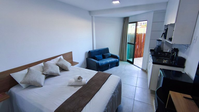 Carneiros | Studio Térreo c/ Jacuzzi | Max (X08-5)