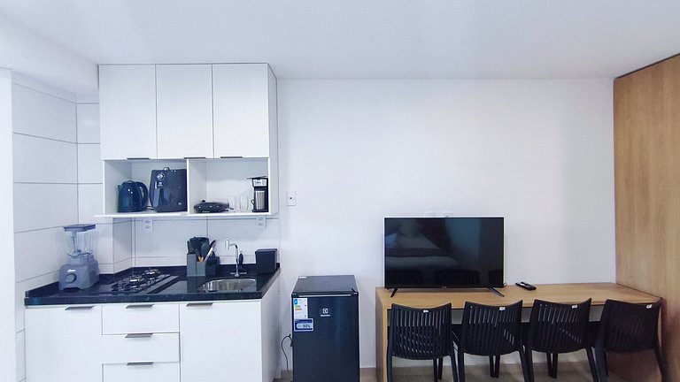 Carneiros | Studio Térreo c/ Jacuzzi | Max (X08-5)