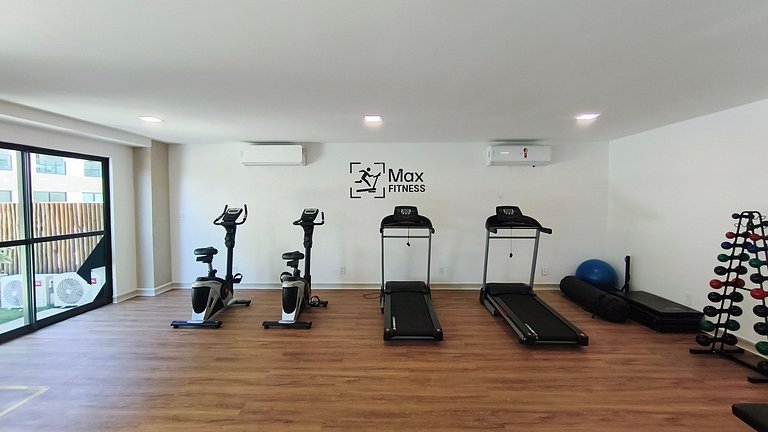 Carneiros | Studio casal com jacuzzi | Max (008-F)