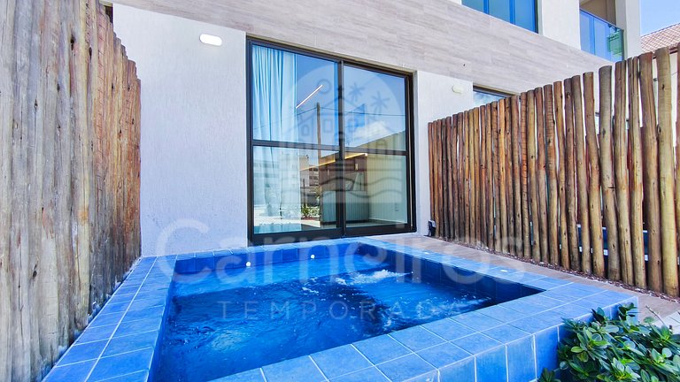 Carneiros | Studio Térreo c/ Piscina | Max (X03-3)