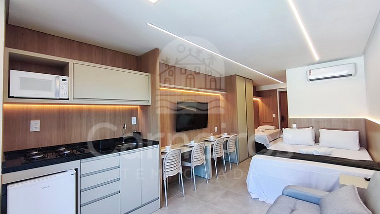 Carneiros | Studio Térreo c/ Piscina | Max (X03-3)