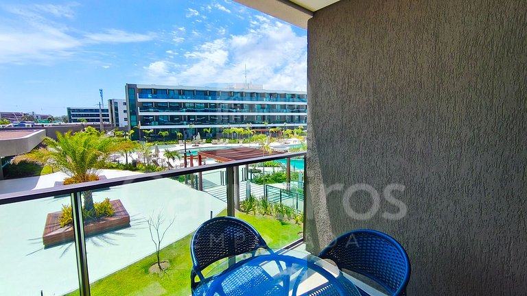 Flat Vista Piscina no Beach Class Verano (A06-1)