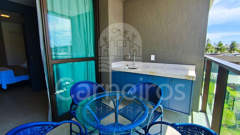 Flat Vista Piscina no Beach Class Verano (A06-1)