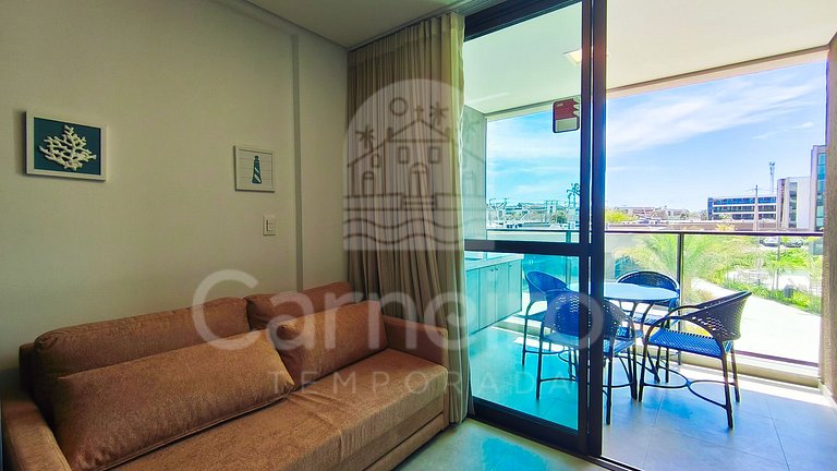 Flat Vista Piscina no Beach Class Verano (A06-1)