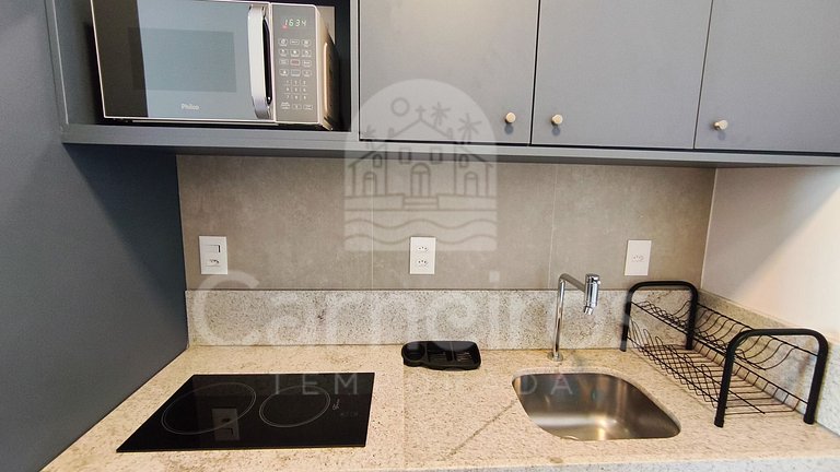 Flat Vista Piscina no Beach Class Verano (A06-1)