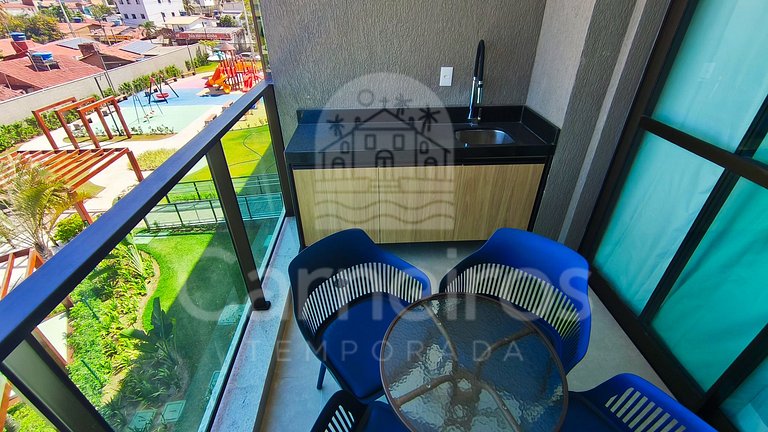 Studio no Beach Class Summer Residence (B05-6)