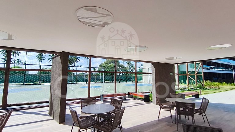 Studio Vista Piscina no Beach Class Verano (C15-2)