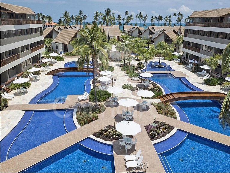 Bangalô E3 Piscina - Cond Malawi Porto de Galinhas