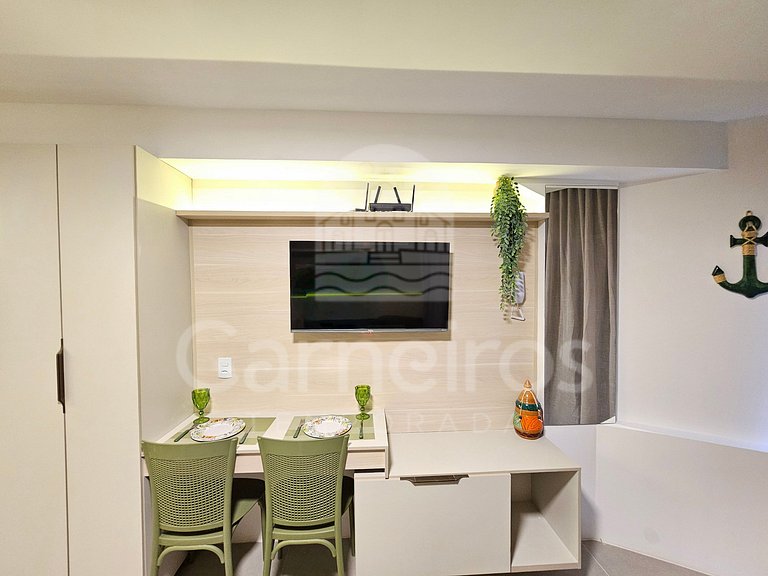 Carneiros Atlântico | Studio | 100m da Praia(D221)