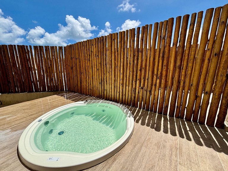 Carneiros | Studio Térreo c/ Jacuzzi | Max (X06-6)