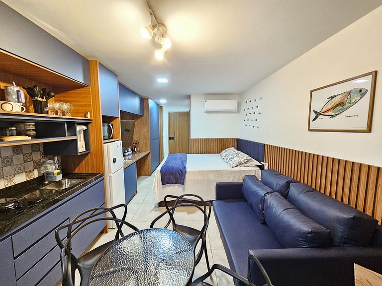 Carneiros | Studio Térreo c/ Jacuzzi | Max (X06-6)