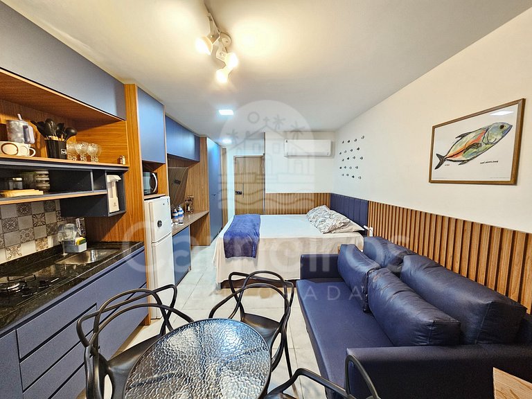 Studio com jacuzzi privativa-Max Carneiros(X06-6)