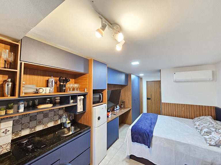 Carneiros | Studio Térreo c/ Jacuzzi | Max (X06-6)