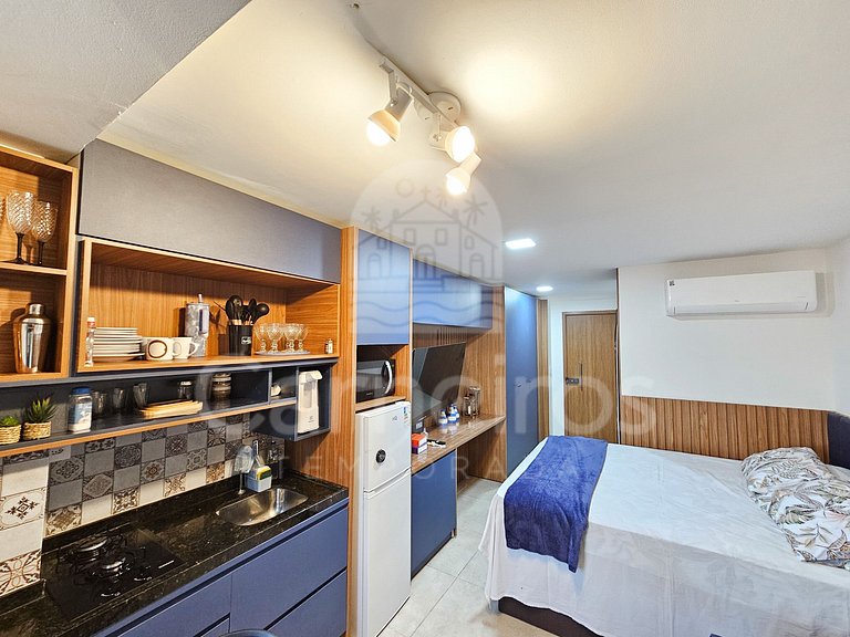 Studio com jacuzzi privativa-Max Carneiros(X06-6)