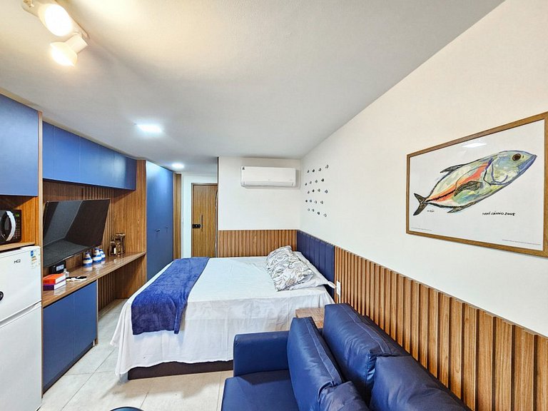 Carneiros | Studio Térreo c/ Jacuzzi | Max (X06-6)