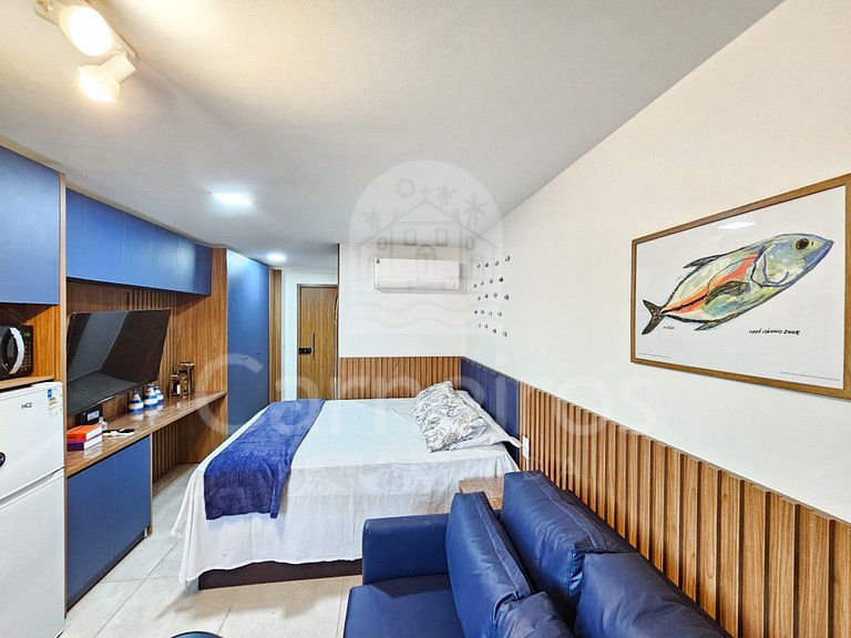 Studio com jacuzzi privativa-Max Carneiros(X06-6)