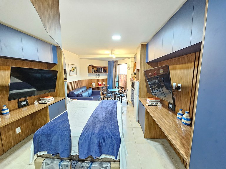 Carneiros | Studio Térreo c/ Jacuzzi | Max (X06-6)