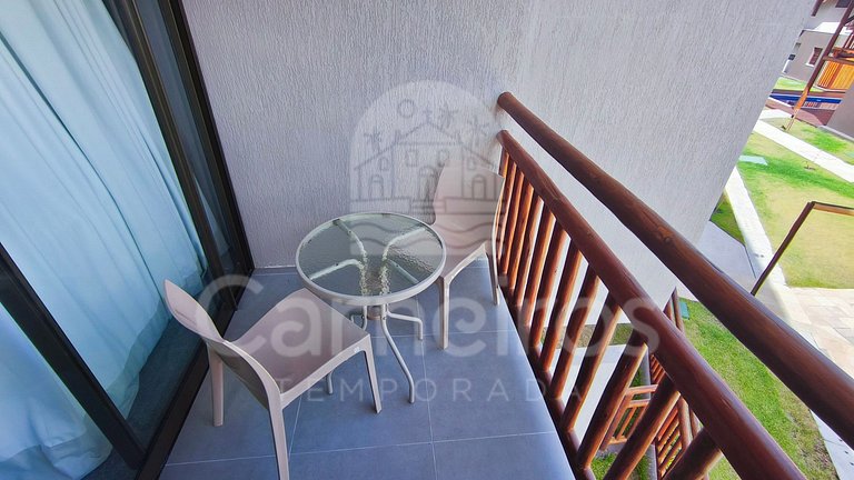 Studio no Carneiros Atlântico - Pé na areia (D212)