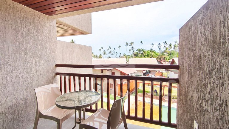 Studio no Carneiros Atlântico - Pé na areia (D234)