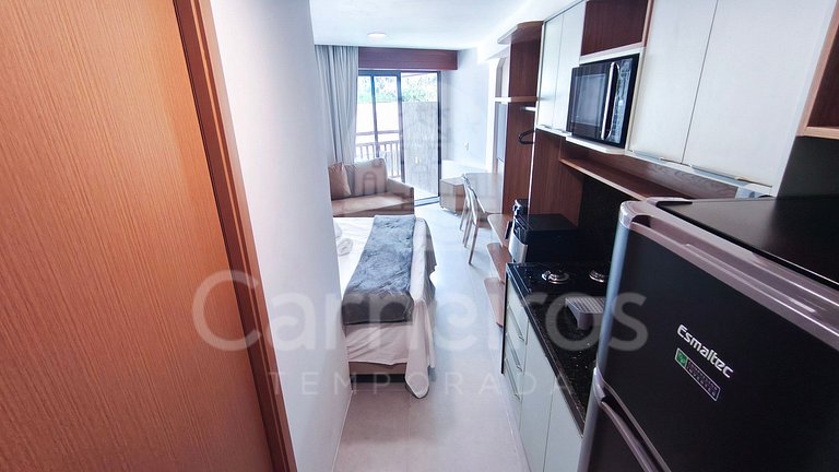 Studio no Carneiros Atlântico - Pé na areia (D234)