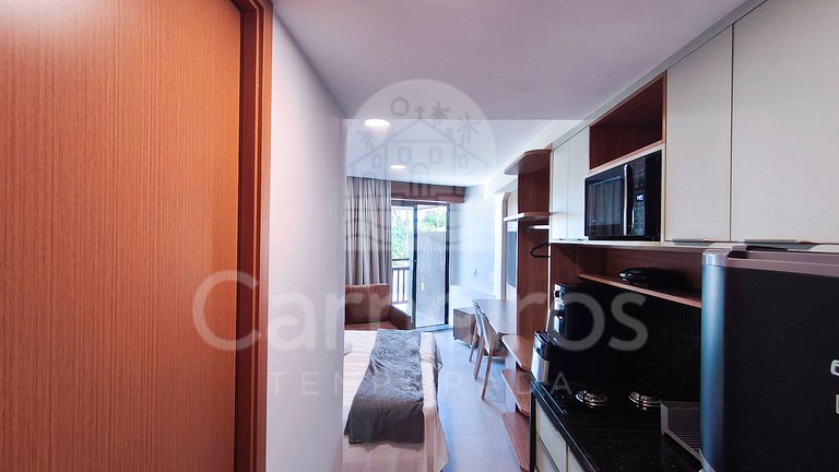 Studio no Carneiros Atlântico - Pé na areia (D230)