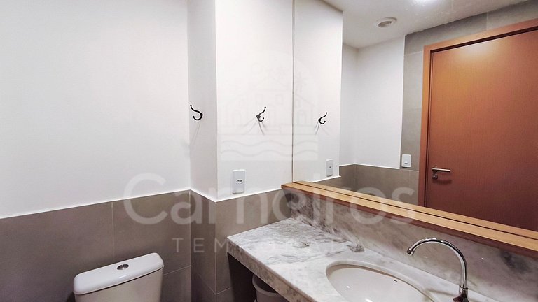 Studio no Carneiros Atlântico - Pé na areia (D230)