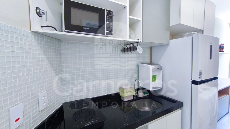 Studio Beira-Mar no Nomar Beach (A20-D)