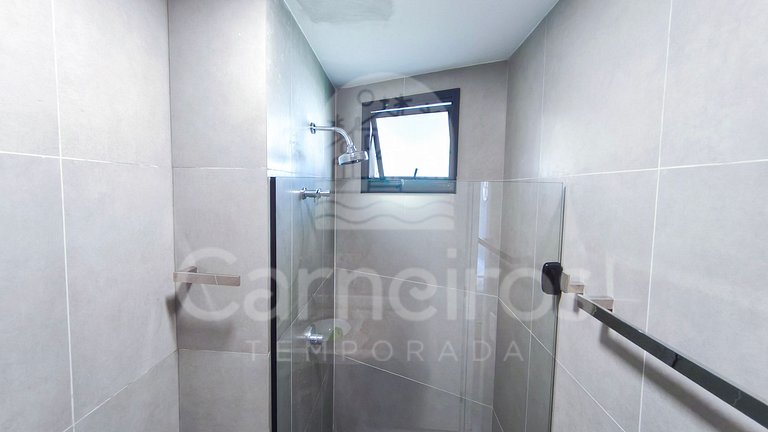 Studio Beira-Mar no Nomar Beach (A20-D)