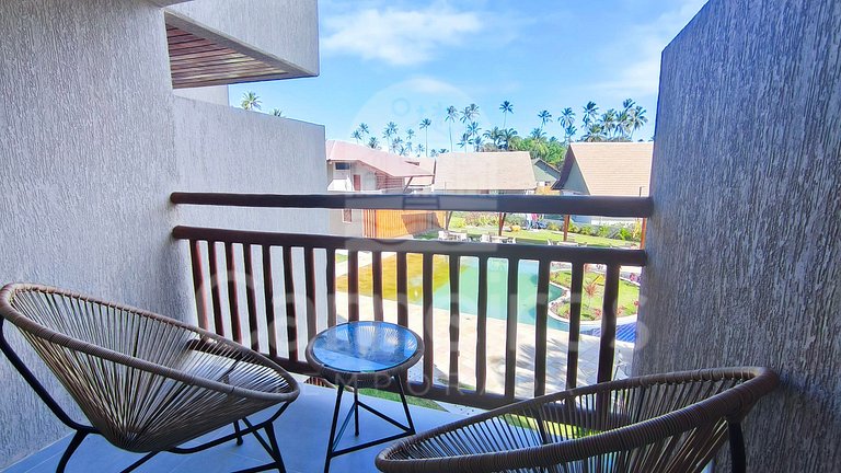 Studio no Carneiros Atlântico - Beira-Mar (D130)