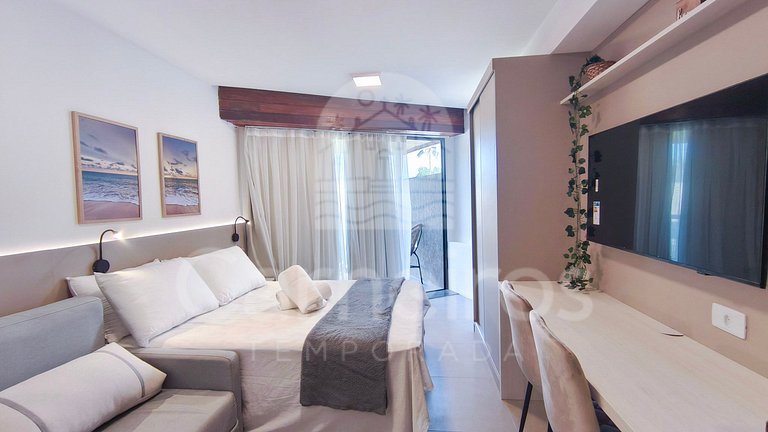 Studio no Carneiros Atlântico - Beira-Mar (D130)