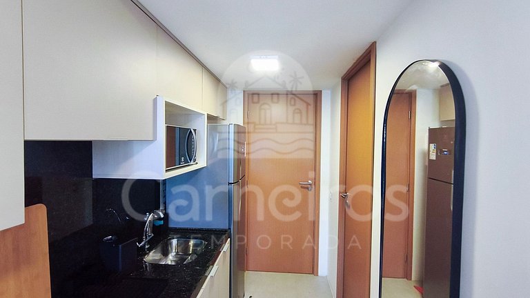 Studio no Carneiros Atlântico - Beira-Mar (D130)